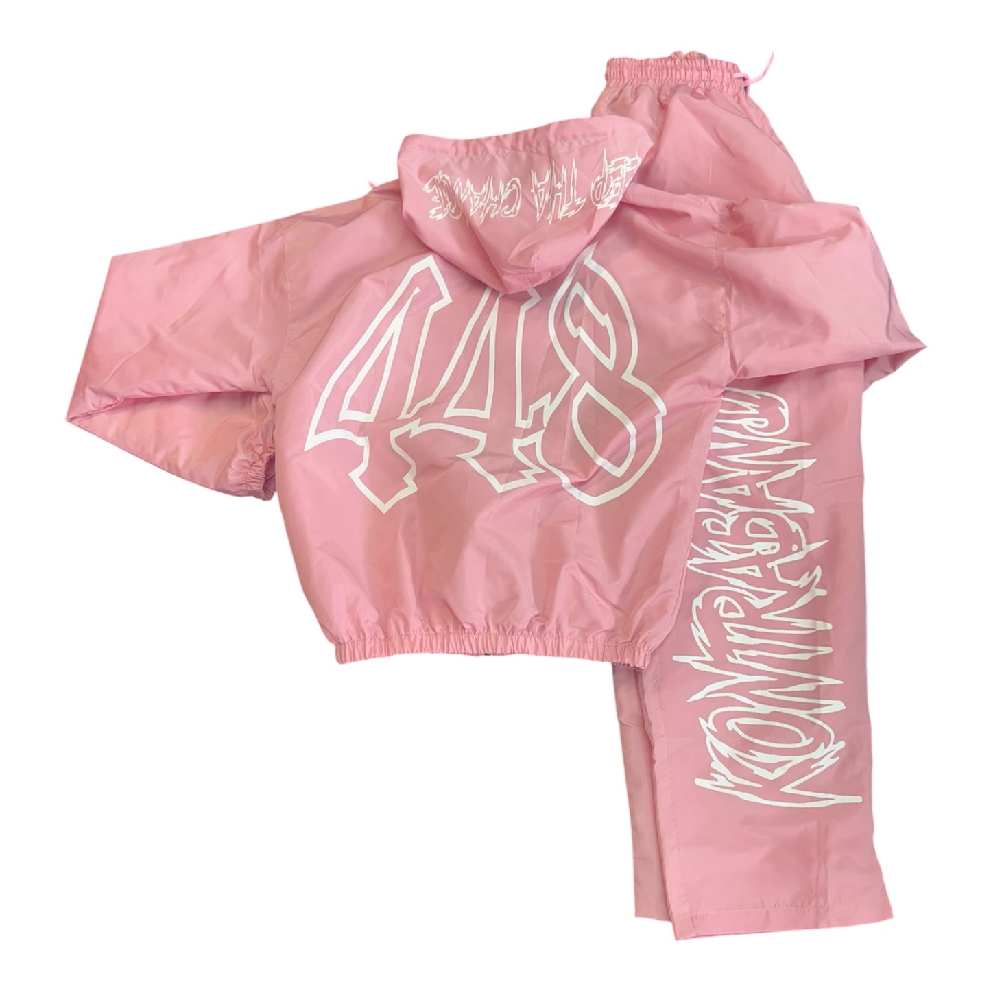 Kontraband x Keep Tha Change Windbreaker Pants Sets